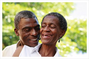 Elderley Black Couple